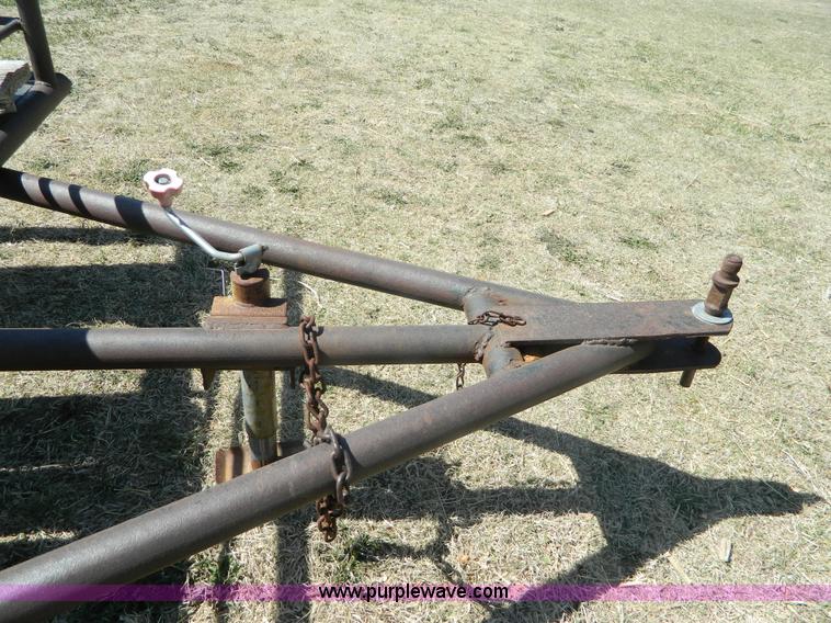 image for item BH9665 Shop built tilt deck trailer