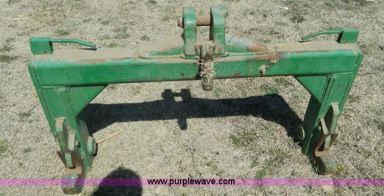 image for item BH9667 John Deere three point quick attach