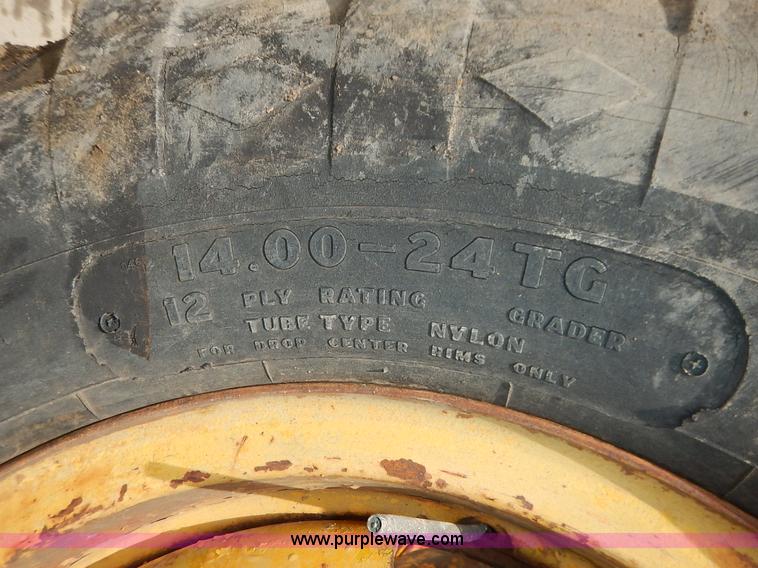 image for item BJ9590 (2) Goodyear 14.00-24TG tires and wheels