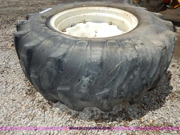 image for item BJ9592 (2) Titan 17.5L-24 tires and wheels