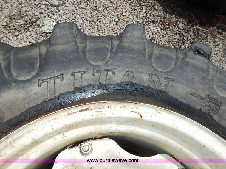 image for item BJ9592 (2) Titan 17.5L-24 tires and wheels