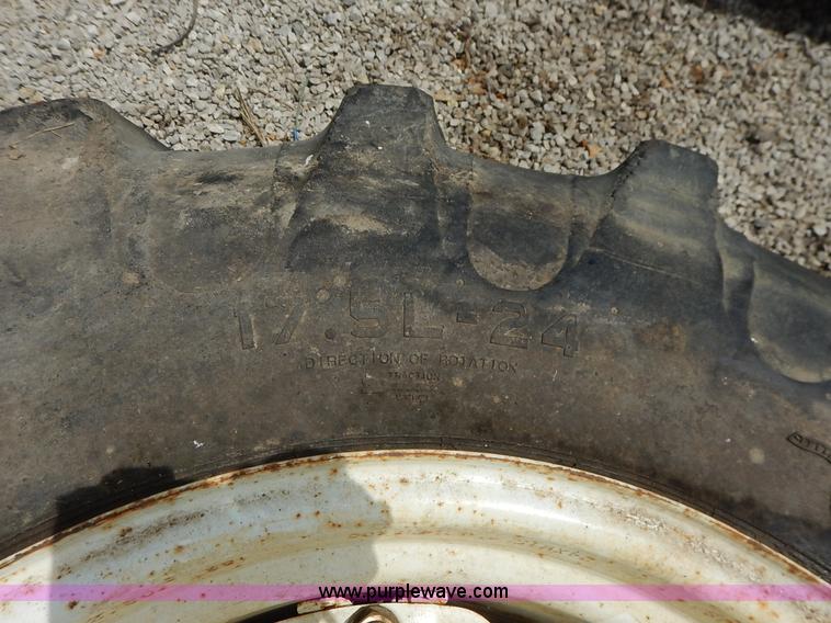 image for item BJ9592 (2) Titan 17.5L-24 tires and wheels
