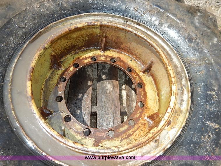 image for item BJ9596 (3) Firestone 16.00-24 tires and wheels