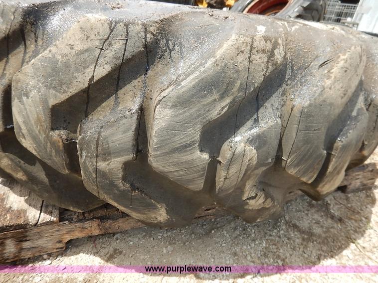 image for item BJ9596 (3) Firestone 16.00-24 tires and wheels