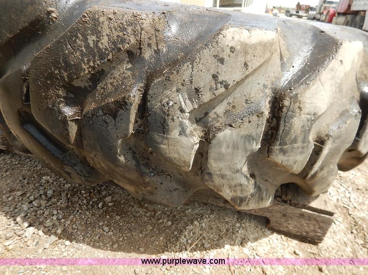 image for item BJ9596 (3) Firestone 16.00-24 tires and wheels