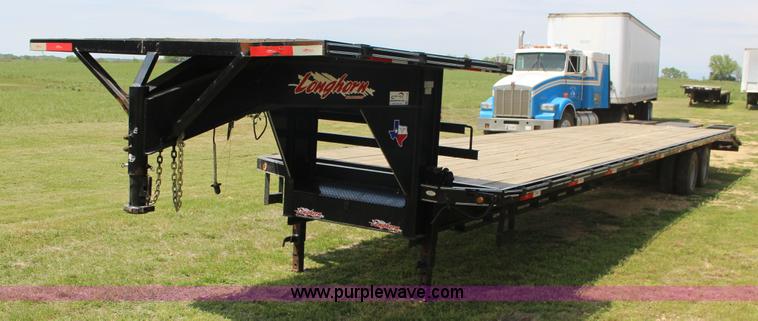 image for item F7726 2013 Longhorn equipment trailer