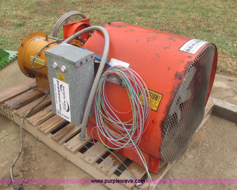 image for item H4691 (3) forced air fans