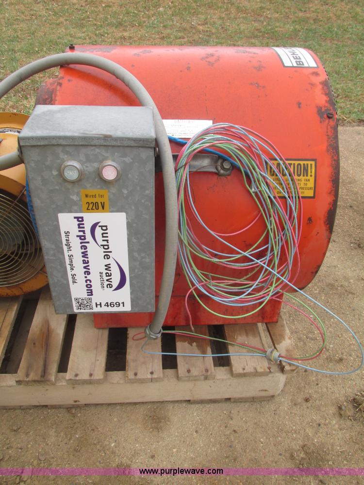 image for item H4691 (3) forced air fans