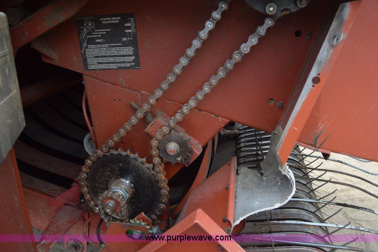 image for item H8616 2002 Hesston 4910 large square baler