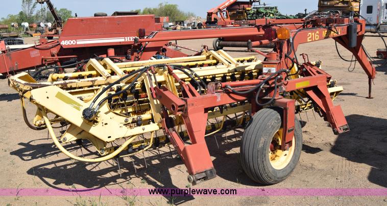 image for item H8620 New Holland 216 twin fold rake