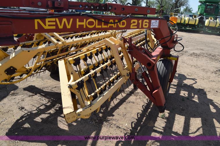 image for item H8620 New Holland 216 twin fold rake