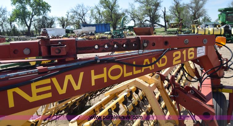 image for item H8620 New Holland 216 twin fold rake
