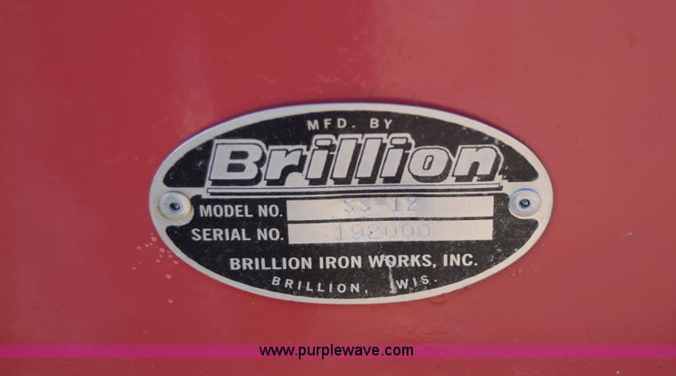 image for item H8627 Brillion Sure Stand SS12 grass drill