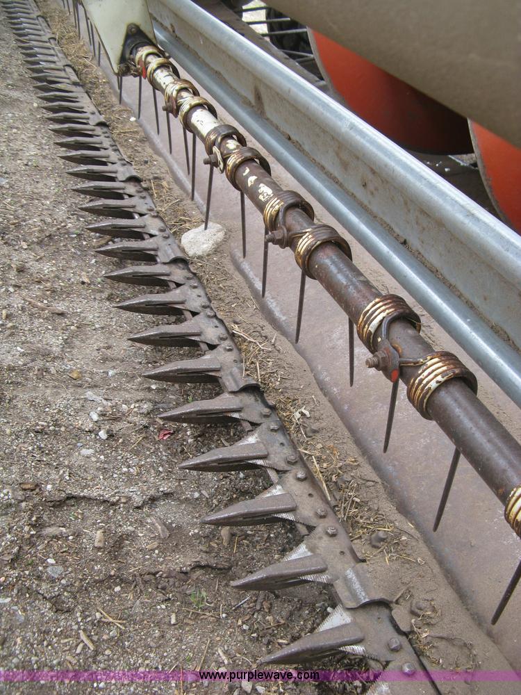 image for item H8652 1981 Hesston 6550 self-propelled windrower