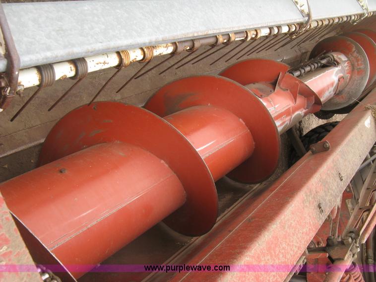 image for item H8652 1981 Hesston 6550 self-propelled windrower