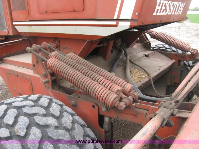 image for item H8652 1981 Hesston 6550 self-propelled windrower