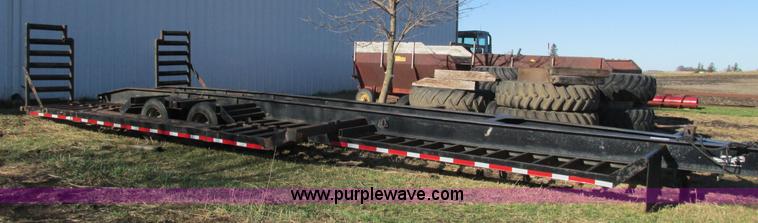 image for item I3751 1994 Mid-america combine/sprayer trailer