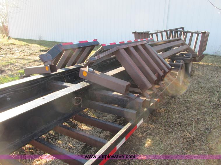 image for item I3751 1994 Mid-america combine/sprayer trailer