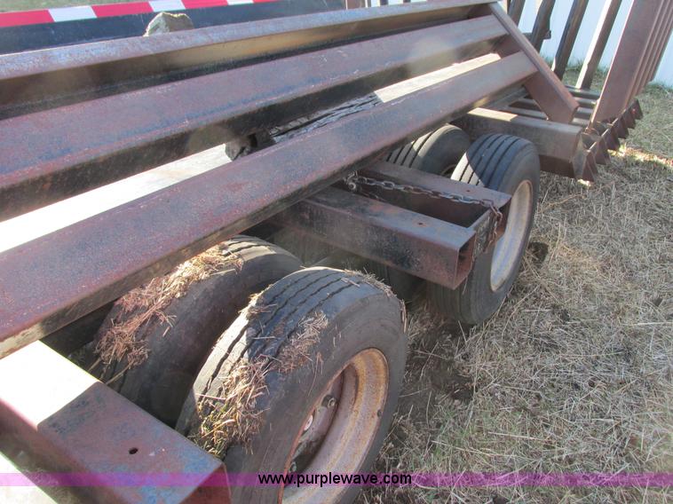 image for item I3751 1994 Mid-america combine/sprayer trailer
