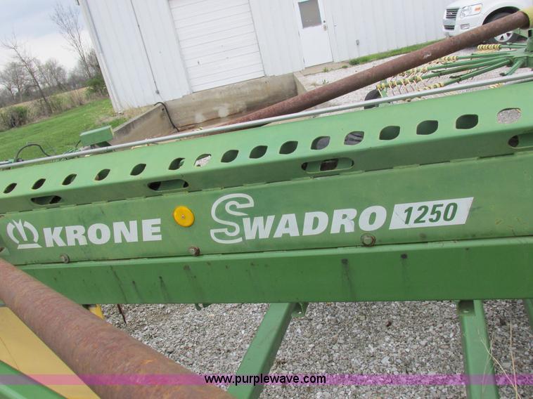 image for item K2100 Krone Swardro 1250 rotary hay rake