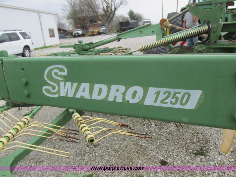 image for item K2100 Krone Swardro 1250 rotary hay rake