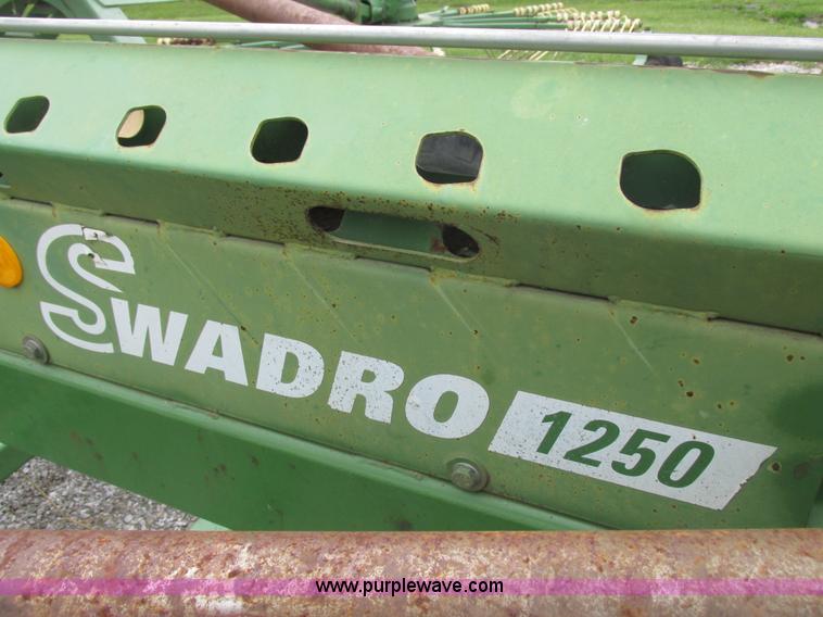 image for item K2100 Krone Swardro 1250 rotary hay rake