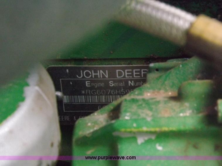 image for item K3831 1997 John Deere 9600 combine