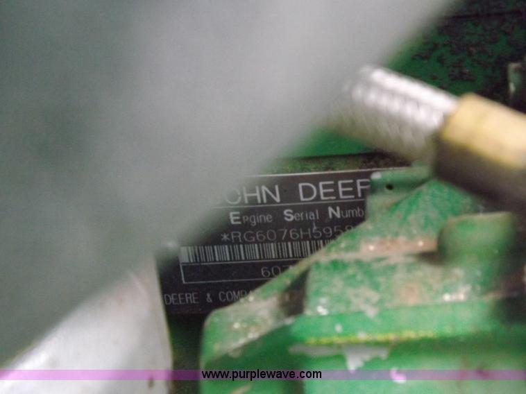 image for item K3831 1997 John Deere 9600 combine