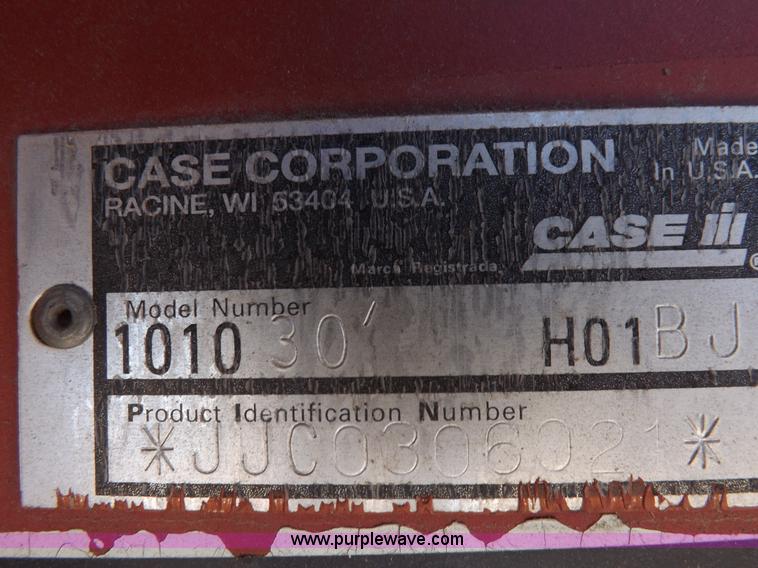 image for item K3838 2002 Case IH 1010 platform head