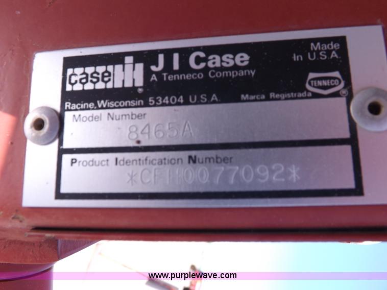 image for item K3839 1993 Case IH 8465A round baler