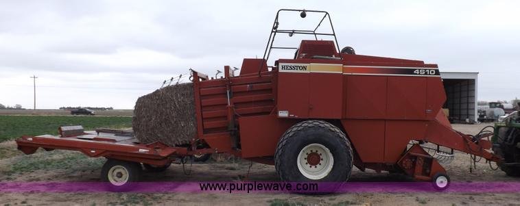 image for item K3841 2000 Hesston 4910 large square baler