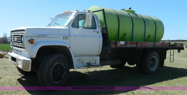 image for item K8026 1985 Chevrolet Kodiak 70 tank truck