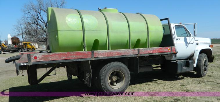image for item K8026 1985 Chevrolet Kodiak 70 tank truck