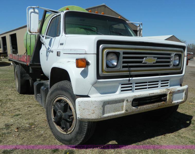 image for item K8026 1985 Chevrolet Kodiak 70 tank truck