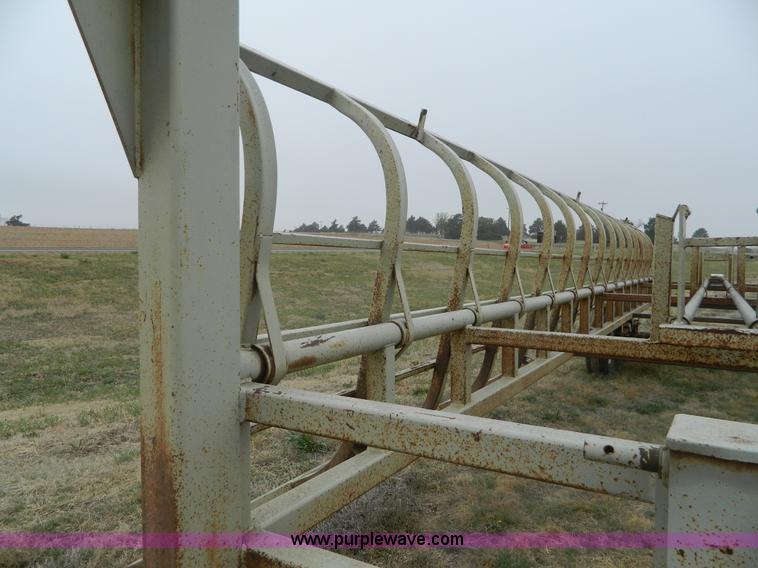 image for item K8028 Pride of Prairie gooseneck bale trailer