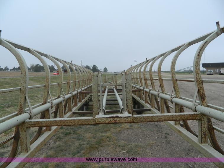 image for item K8028 Pride of Prairie gooseneck bale trailer