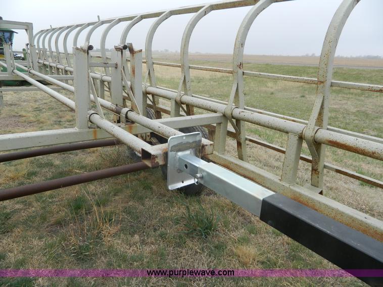 image for item K8028 Pride of Prairie gooseneck bale trailer