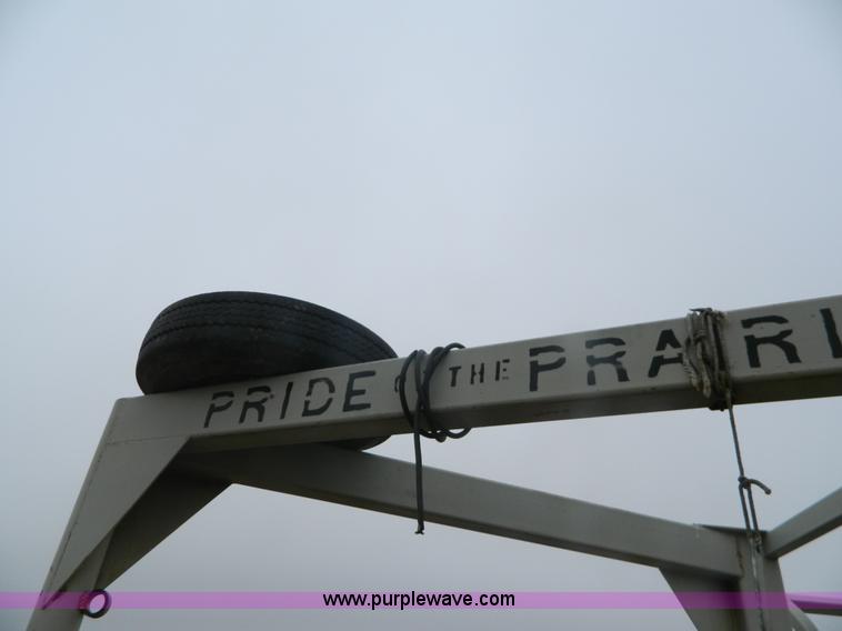 image for item K8028 Pride of Prairie gooseneck bale trailer