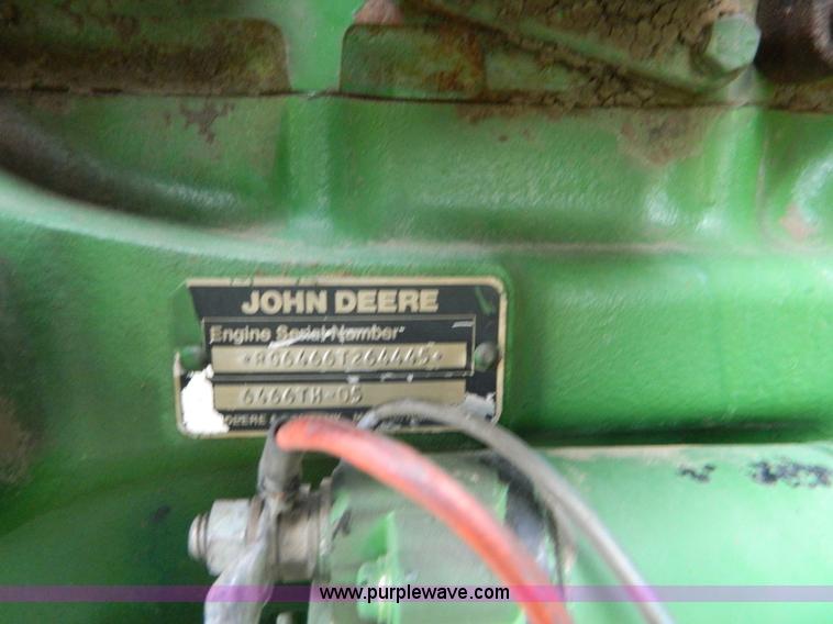 image for item K8031 1984 John Deere 6620 Turbo combine