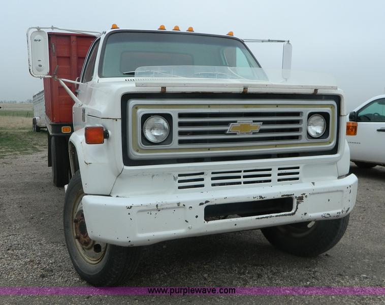 image for item K8036 1974 Chevrolet grain truck