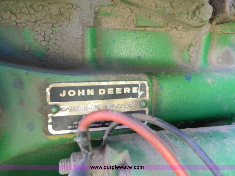 image for item K8047 1980 John Deere 6620 Turbo combine