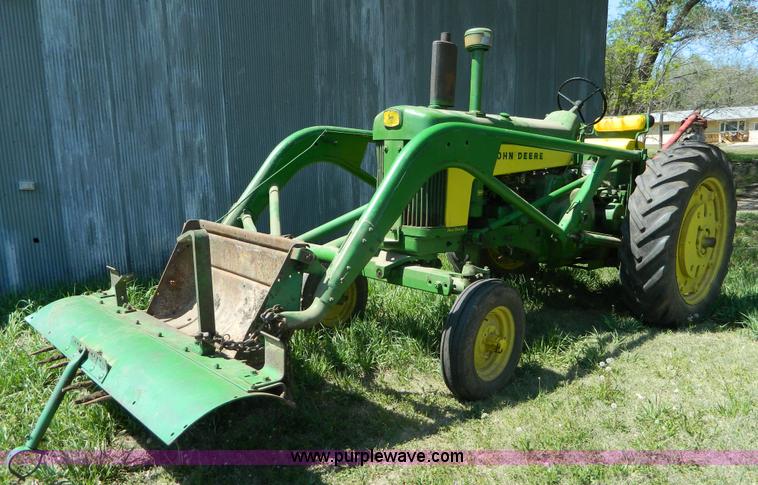 image for item K8056 1958 John Deere 630 tractor