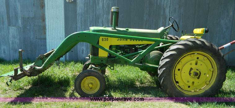 image for item K8056 1958 John Deere 630 tractor