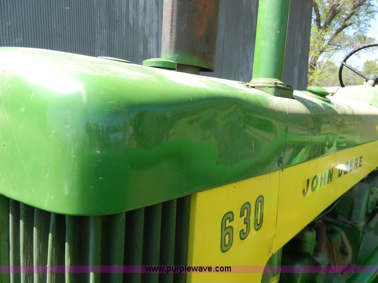 image for item K8056 1958 John Deere 630 tractor
