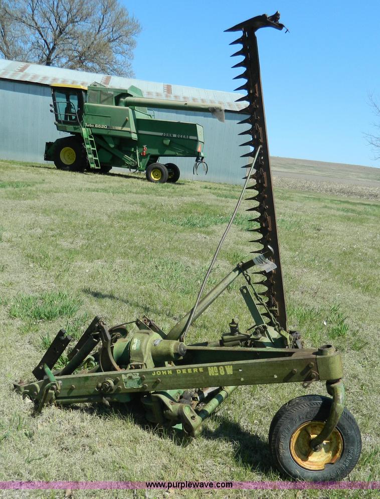 John Deere 8W sickle bar mower in Lincoln, KS Item K8063 sold