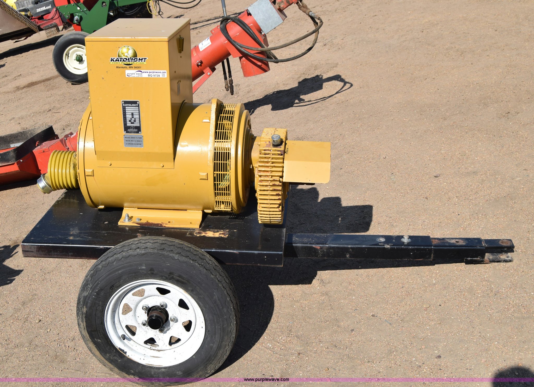 Katolight PTO driven generator in Kinsley, KS Item BQ9728 sold Purple Wave