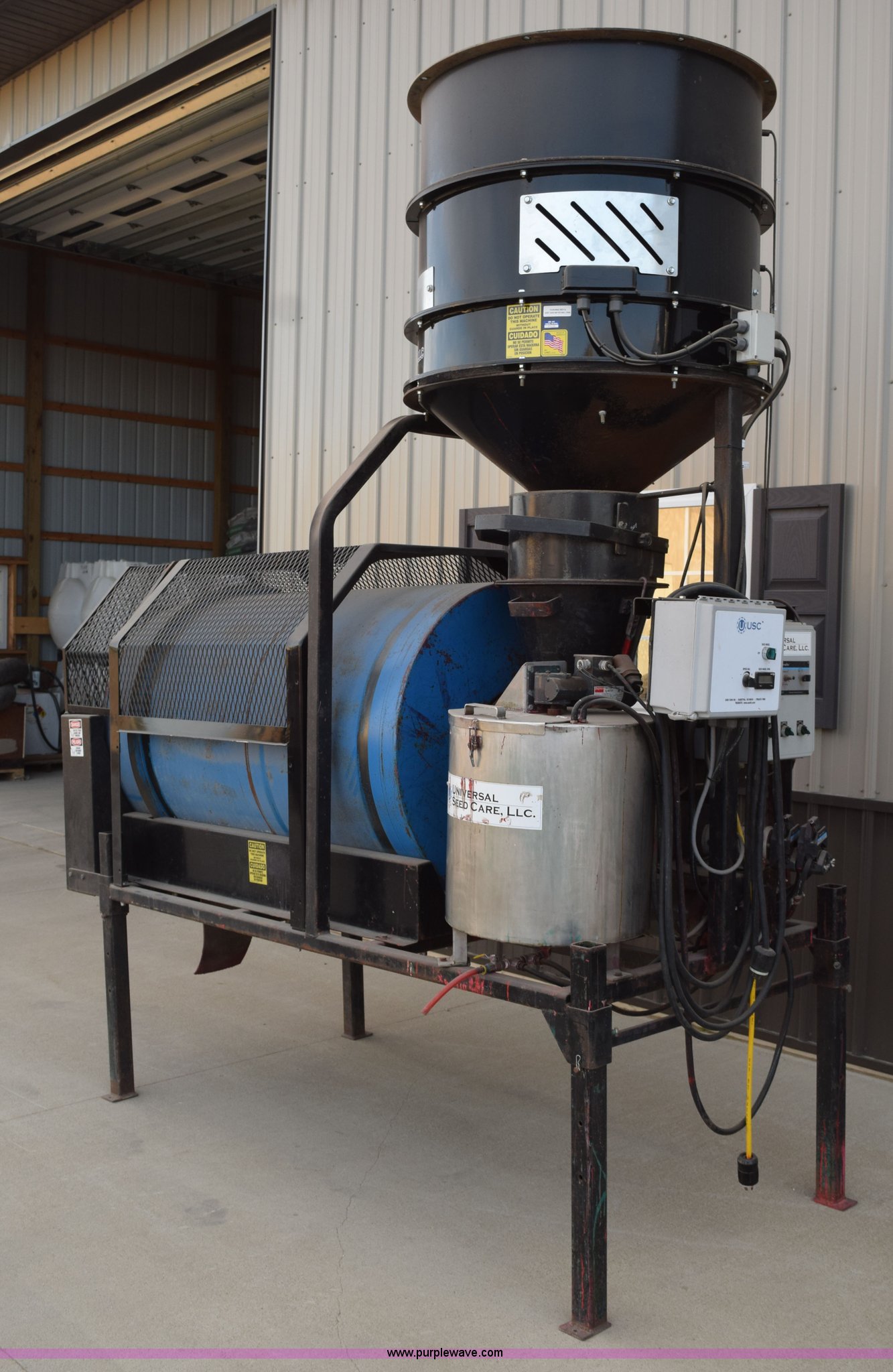 USC seed treater in Ubly, MI Item H5171 sold Purple Wave