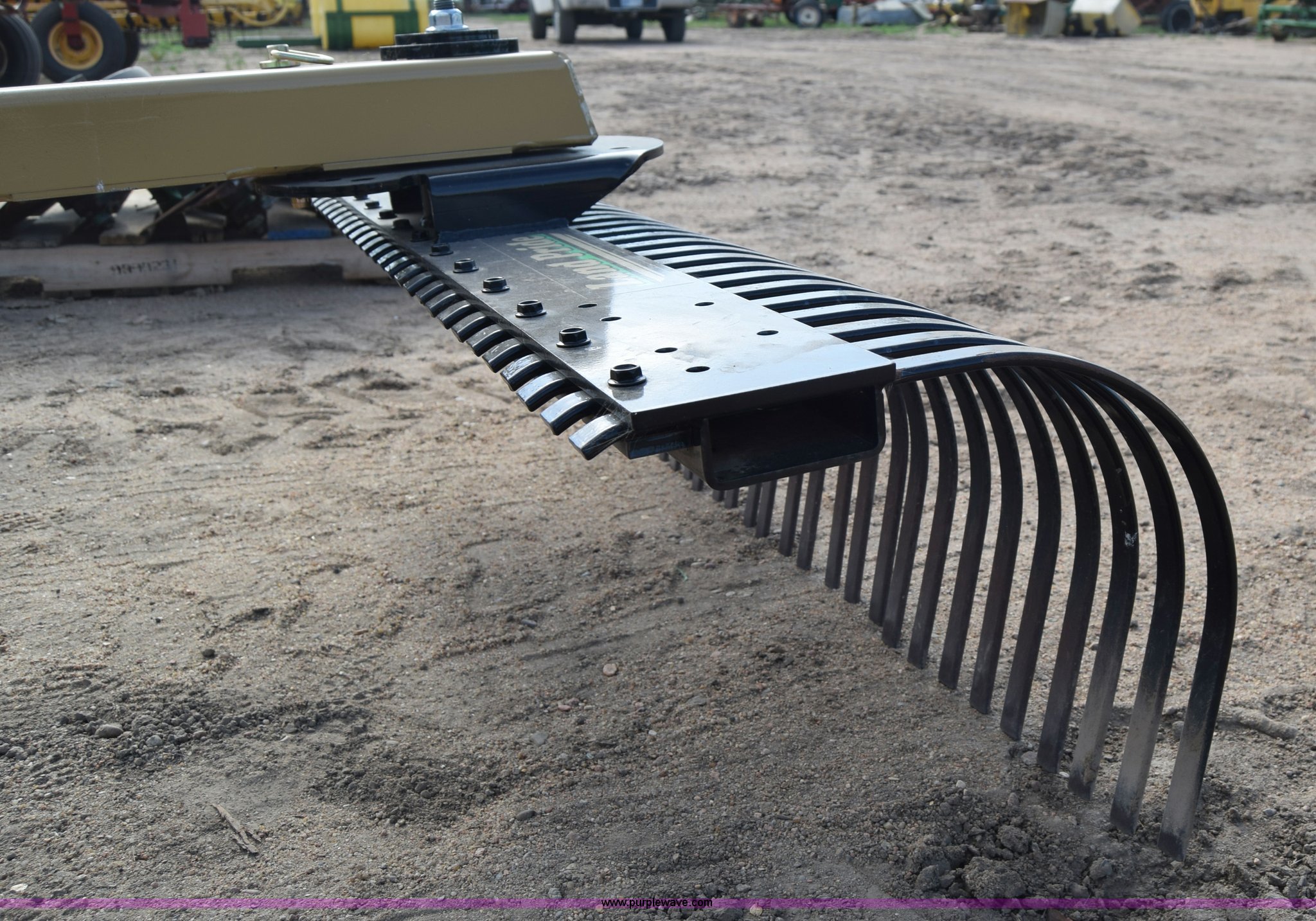 Land Pride LR1660 rock rake in Kinsley, KS Item H8624 sold Purple Wave