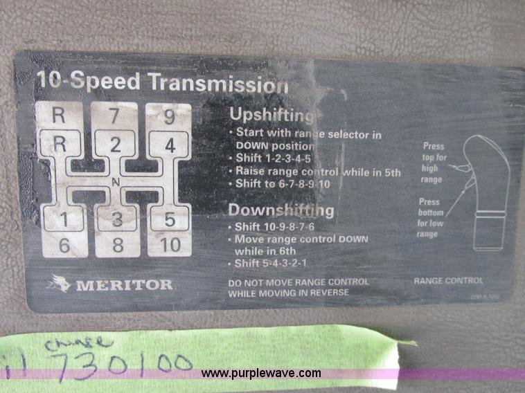 image for item A8783 2002 Sterling AT9500 dump truck