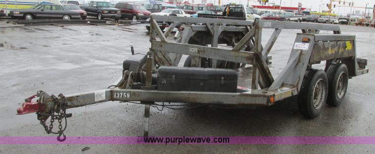 image for item A8788 2004 Escalate ET1200 Workforce tilt deck trailer